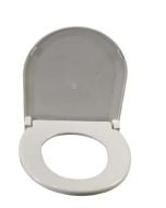 Oblong Oversized Toilet Seat with Lid for use with 11117N, 16.5 Inch Depth