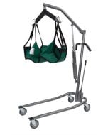 Steel Hydraulic Patient Lift Six Point Cradle Casters Drive Medical 13023svkit