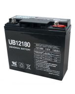 18Ah 12V Mobility Scooter Battery, Universal, I2 Terminal UB12180