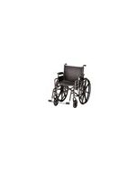 HAMMERTONE WHEELCHAIR- 18 INCH WITH DETACHABLE ARMS & SWINGAWAY FOOTREST 