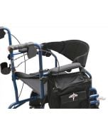 Blue Medline Combination Rollator/Transport Chair MDS808200TR