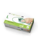 Box of 100 Aloetouch 3G Synthetic Exam Gloves - CA Only Green Large