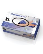 Box of SensiCare Silk Nitrile Exam Gloves | Dark Blue | X-Large