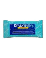 24 Medline ReadyBath LUXE Total Body Cleansing Heavyweight Washcloth Packs MSC095100