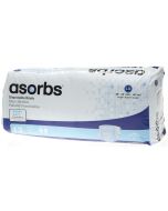 Case of Asorbs Ultra-Soft Plus Briefs - Large | 72
