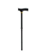 Drive Lightweight Adjustable Folding Cane with T Handle, Black