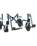 FlyWeight Transport Chair Footrests, Blue FWSFB