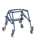 Nimbo Posterior Walker with Seat Small Knight Blue Drive Medical KA2200S-2GKB	