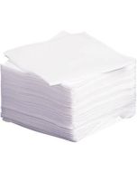 Case of Deluxe Dry Disposable Washcloths - White | 1080
