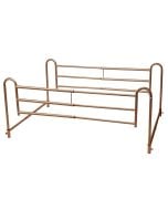 Home Bed Style Adjustable Length Bed Rails by Drive Medical 16500bv