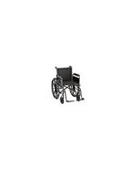 WHEELCHAIR- 16 INCH WITH DETACHABLE FULL ARMS & SWINGAWAY FOOTREST