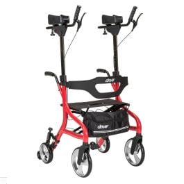 Red Nitro Neuro Upright Walker by Drive Medical, 102663RD-NS