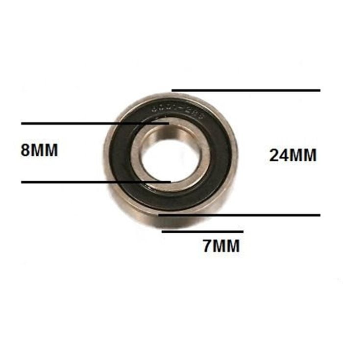 Nitro Rollator Rear Axle Bearings Drive Medical 1026613