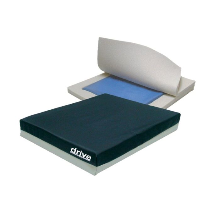 Drive Medical - Gel Foam Wheelchair Seat Cushion