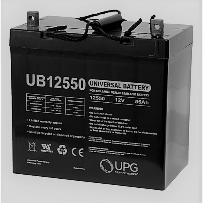Mobility Scooter Battery Universal 55Ah, 12V, and a Z1 UB12550