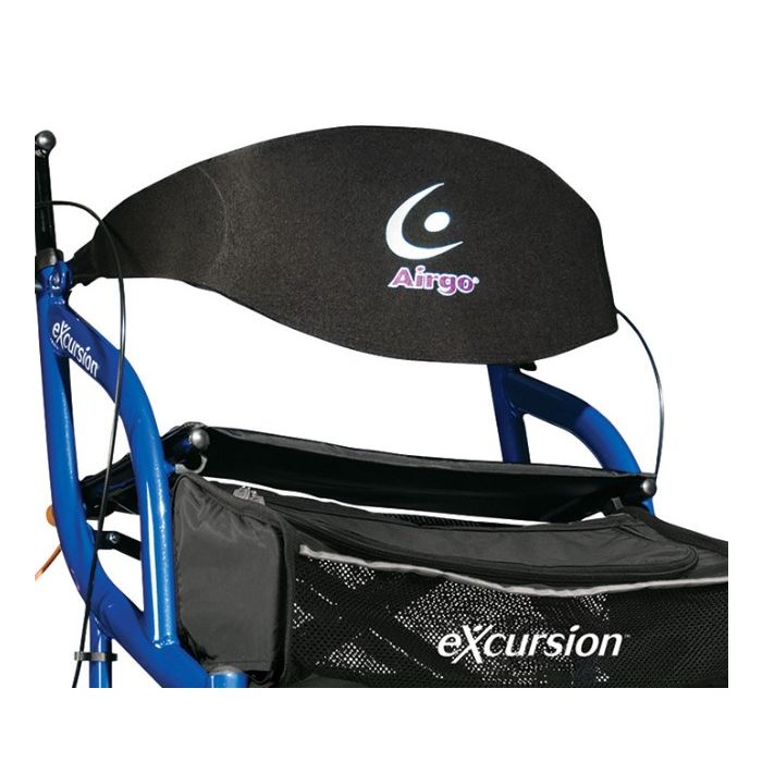 Airgo Walker Rollator Backrest XWD Black Hugo A01102