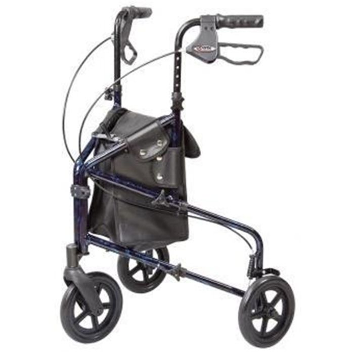 Drive Medical Adjustable Height Rollator Rolling Walker with 6