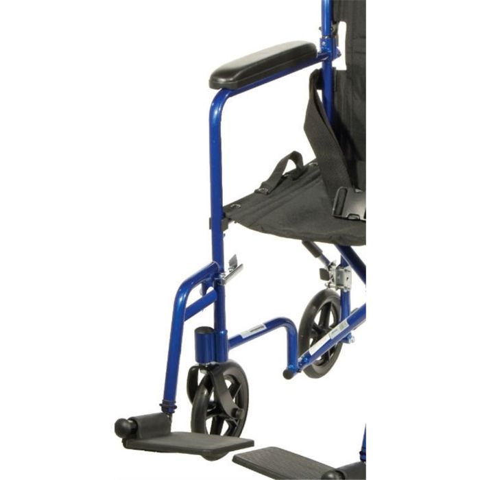 Replacement Seat Rail Guide for ATC19 Transport Chair, PolyFly Wheelch