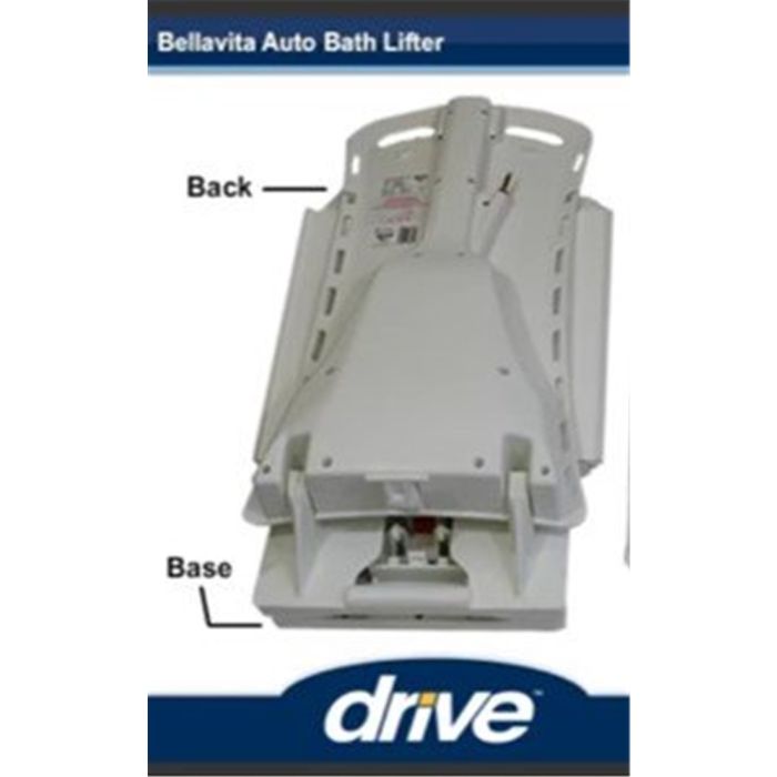 Motor and Complete Back Assembly for Bellavita Bath Lifts by Drive Med
