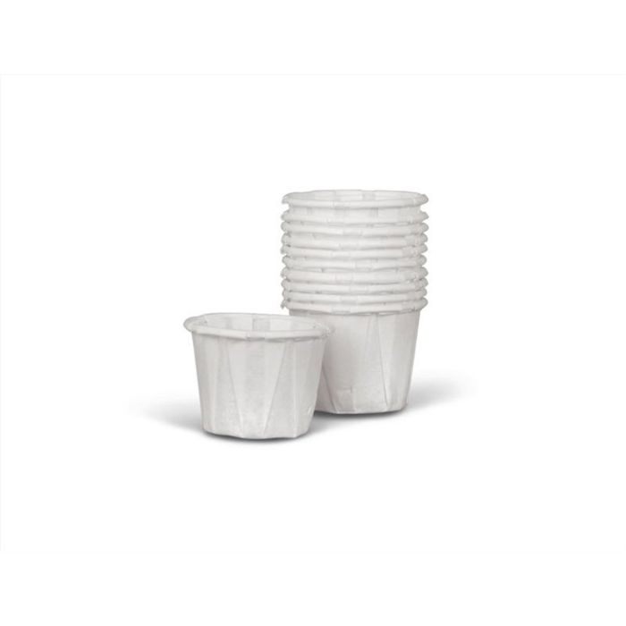Box of 250 Medline Disposable Paper Souffle Cups White NON024215H