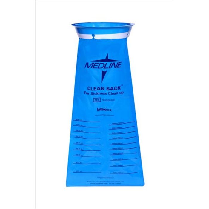 Case of Medline Emesis Bags Blue NON80328