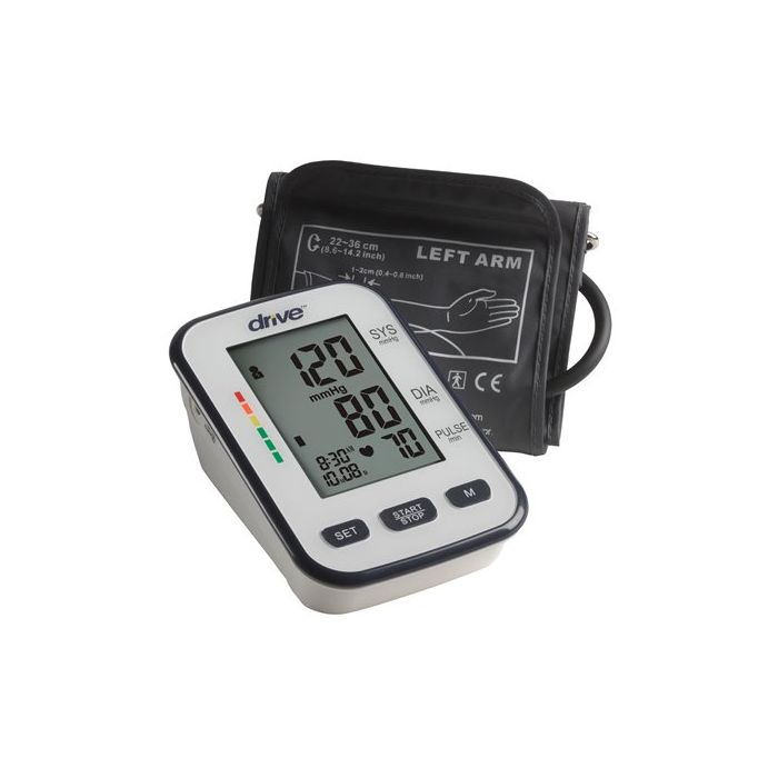 Drive Medical Automatic Deluxe Blood Pressure Monitor Upper Arm