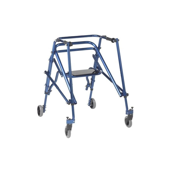 Large Blue Nimbo Rehab Posterior Posture Walker Seat Wenzelite KA4200S