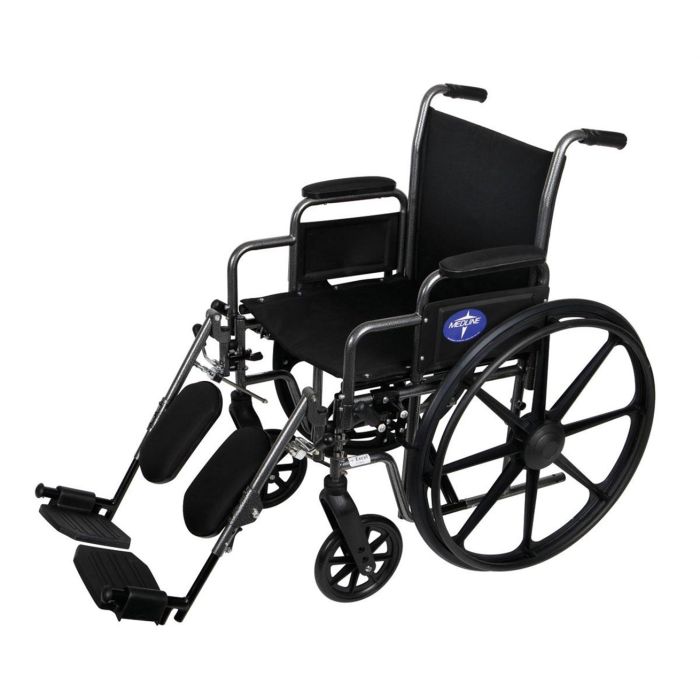 Medline K1 Basic Extra Wide Wheelchairs MDS806450EE