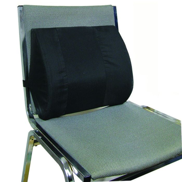Lumbar Seat Chair Back Support Cushion with Seat Strap Roscoe PC7121