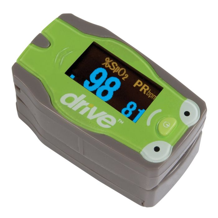 Pediatric Green Pulse Oximeter Drive Medical 18707