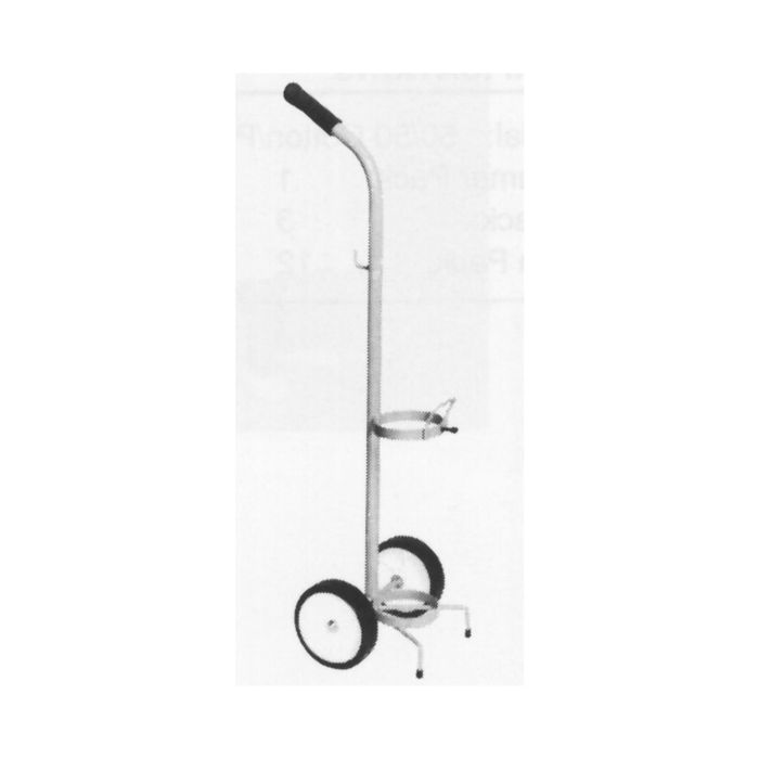 D/E Cylinder Cart for Oxygen R101E by Essential Medical