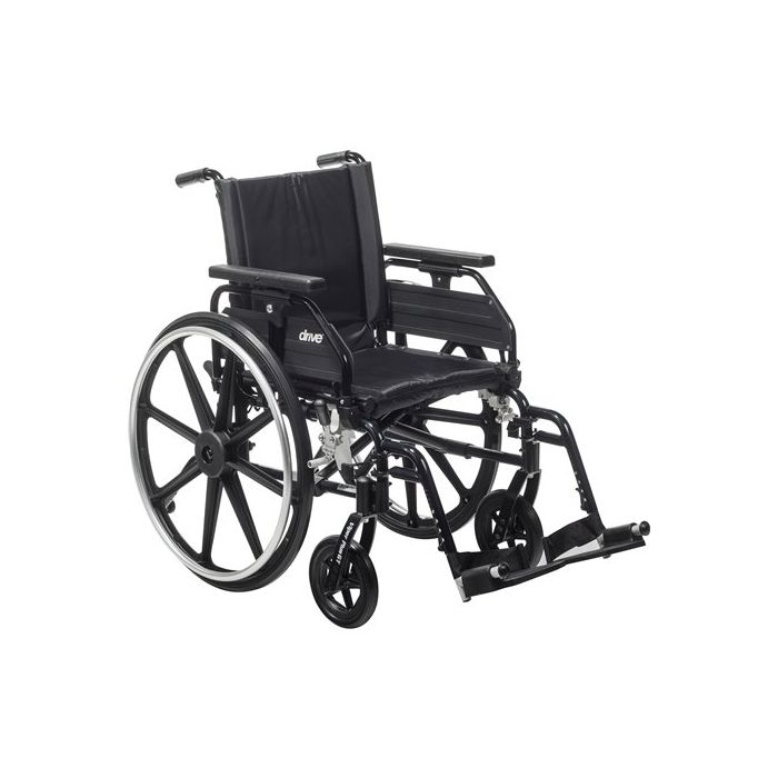 Viper Plus GT Wheelchair with Universal Armrests, SwingAway Footrests