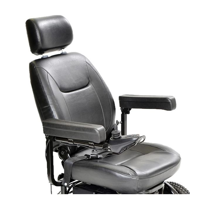 18" Seat Trident Power Wheelchair & Headrest Drive TRID2A01