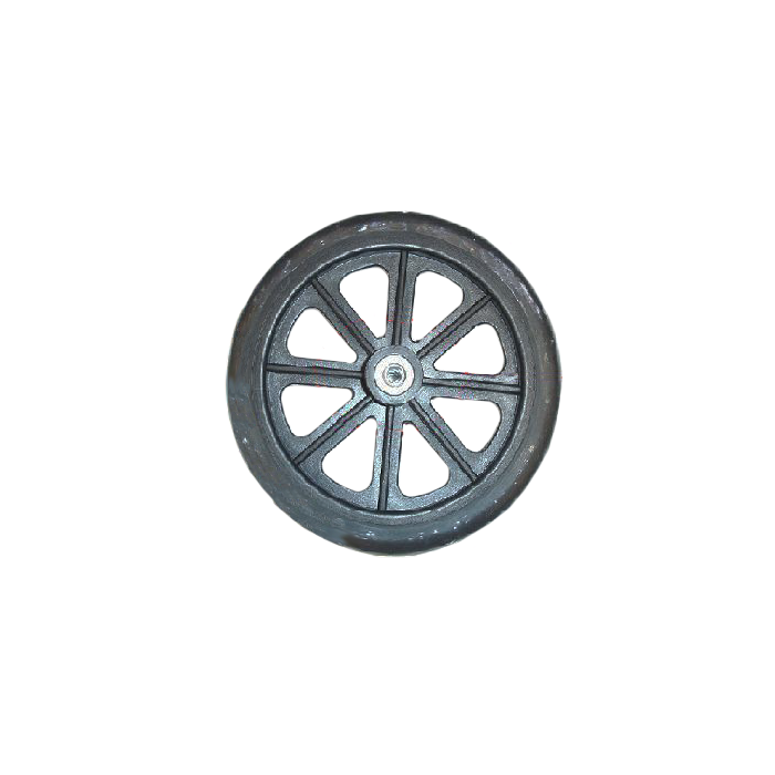 8" Wheelchair Caster Wheel Drive STDS3J2432 Silver Sport Blue Streak