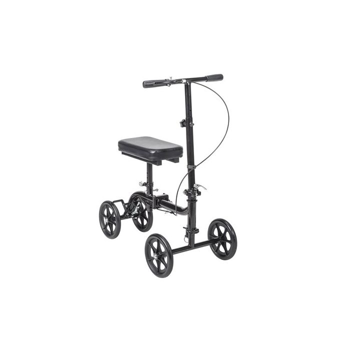 Steerable Folding Knee Walker Knee Scooter, Alternative to Crutches rt