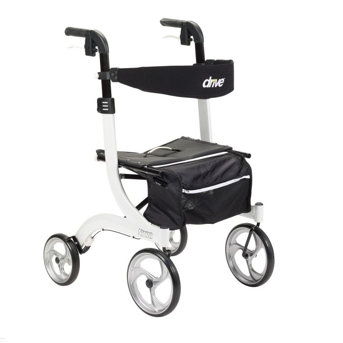 White Nitro Rollator Seat Lifting Strap 10266WT Drive Medical 1026609-