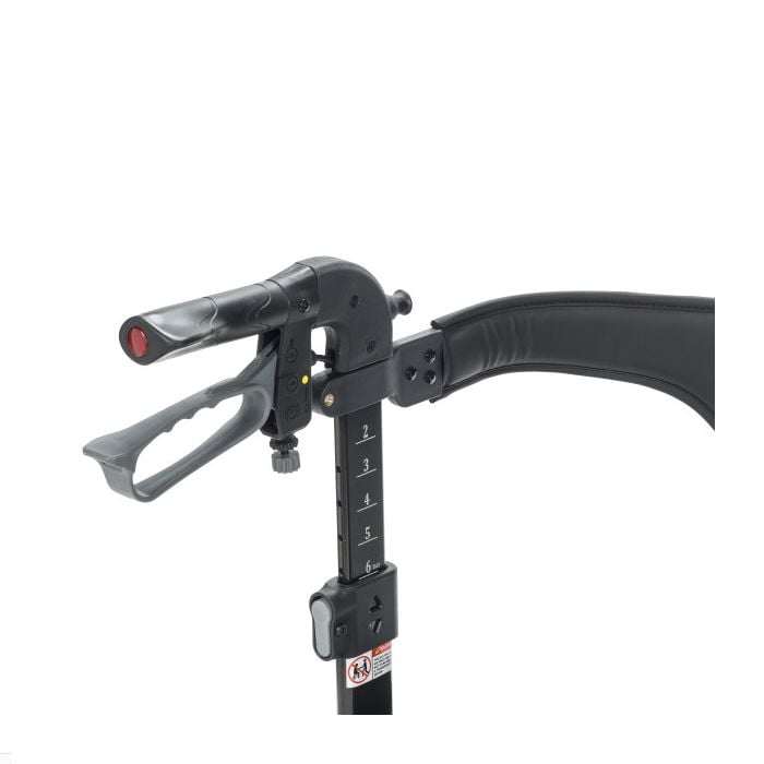 スティクノリ Nitro Sprint Heavy Duty Walker Rollator | Drive Medical 102662BK-HD