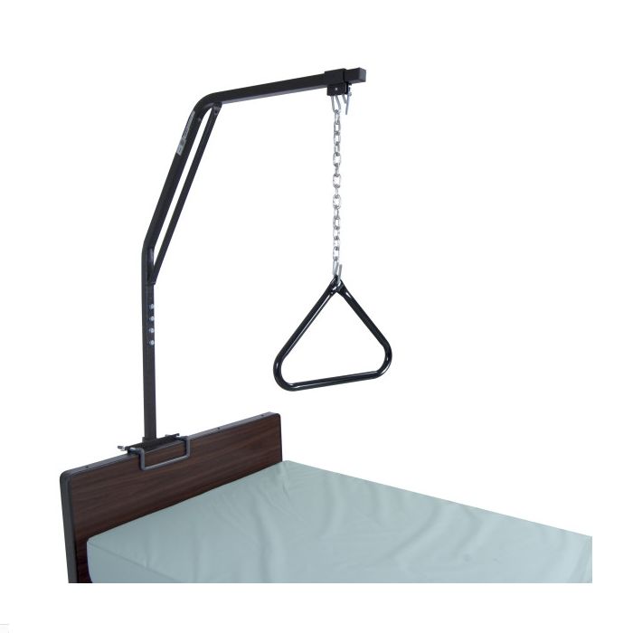 Trapeze Bar with Brown Vein Finish Drive Medical 13009TRAPBV