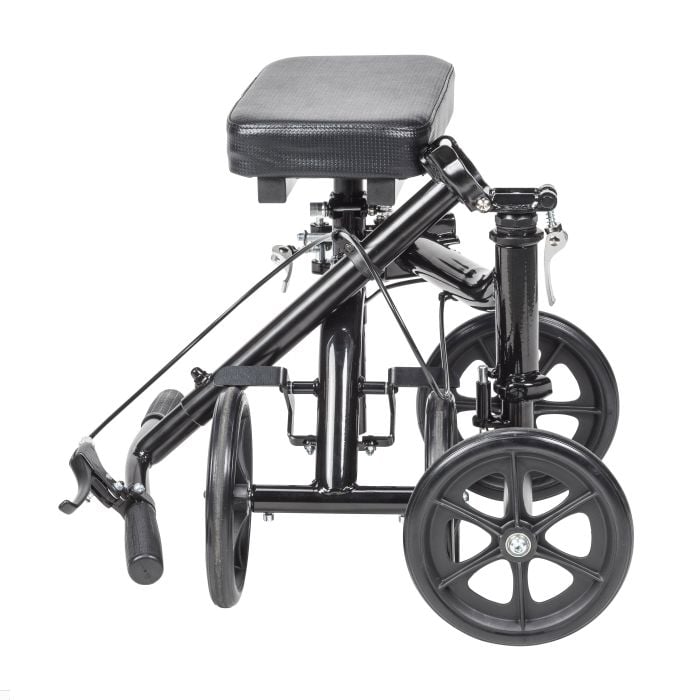 Steerable Folding Knee Walker Knee Scooter, Alternative to