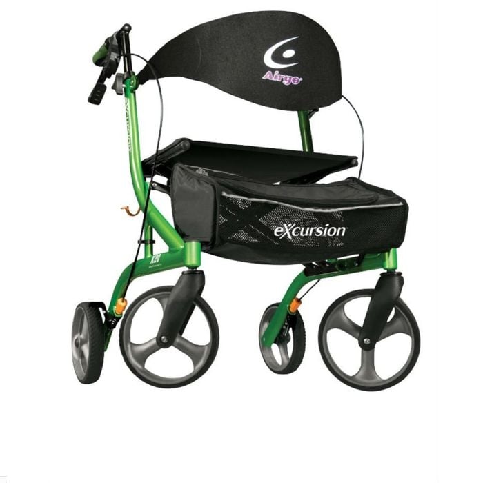 Airgo eXcursion X20 (Green) Lightweight Side-fold Rollator