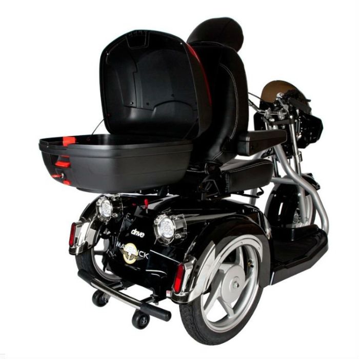 Drive Scooter Locking Rear Enclosure, 50lb Capacity
