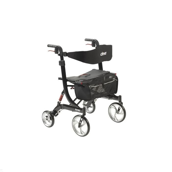 Nitro HD Heavy Duty Walker Rollator Drive Medical Bariatric