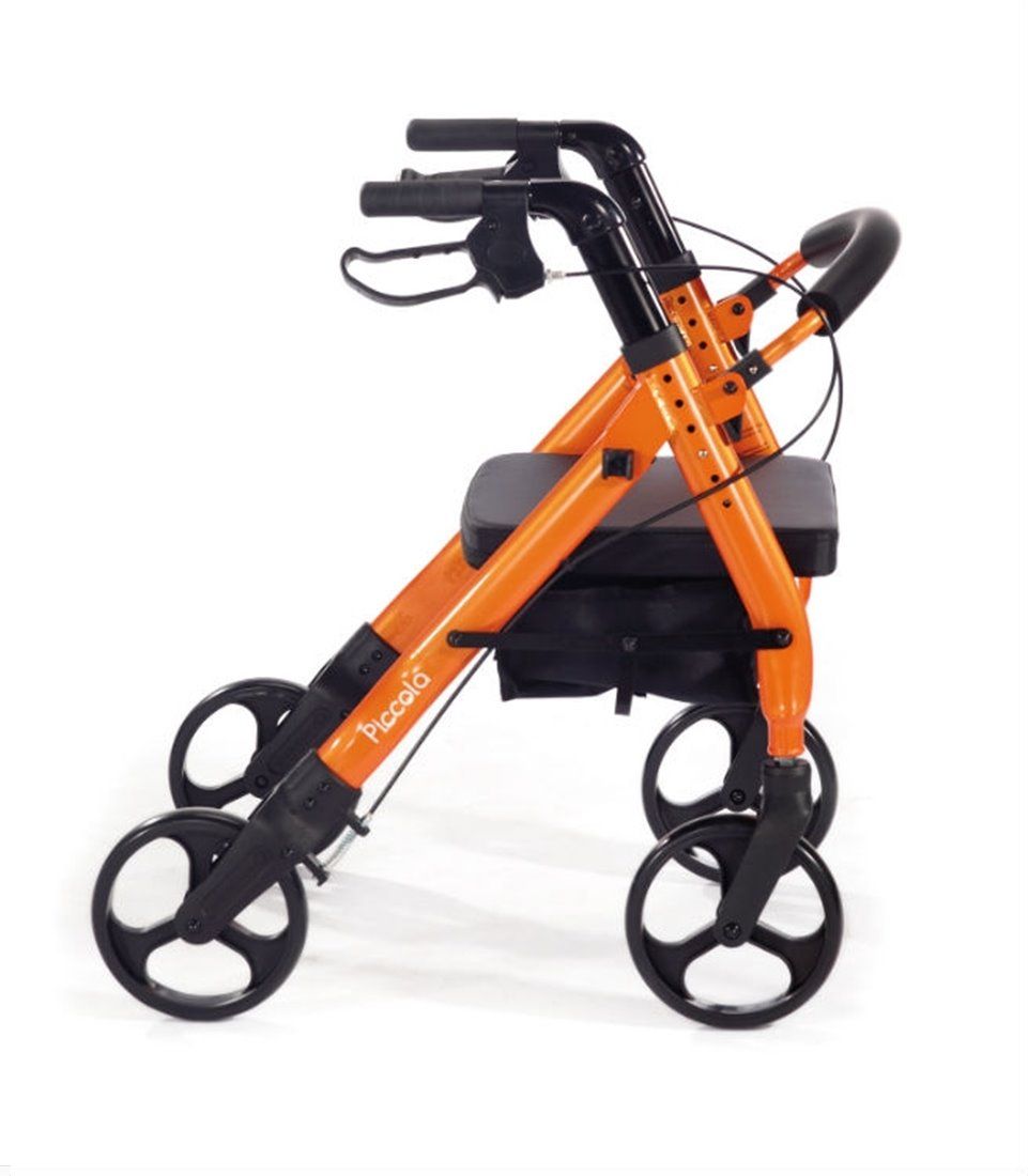 Piccola Orange Rollator Walker by Comodita, COM 600 O