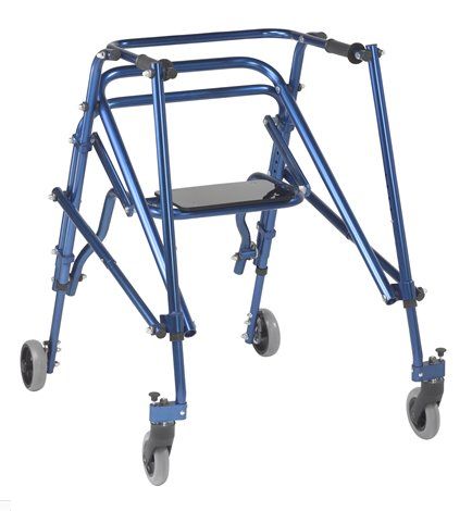 Large Blue Nimbo Rehab Posterior Posture Walker Seat Large Blue Nimbo Rehab Posterior Posture Walker Seat