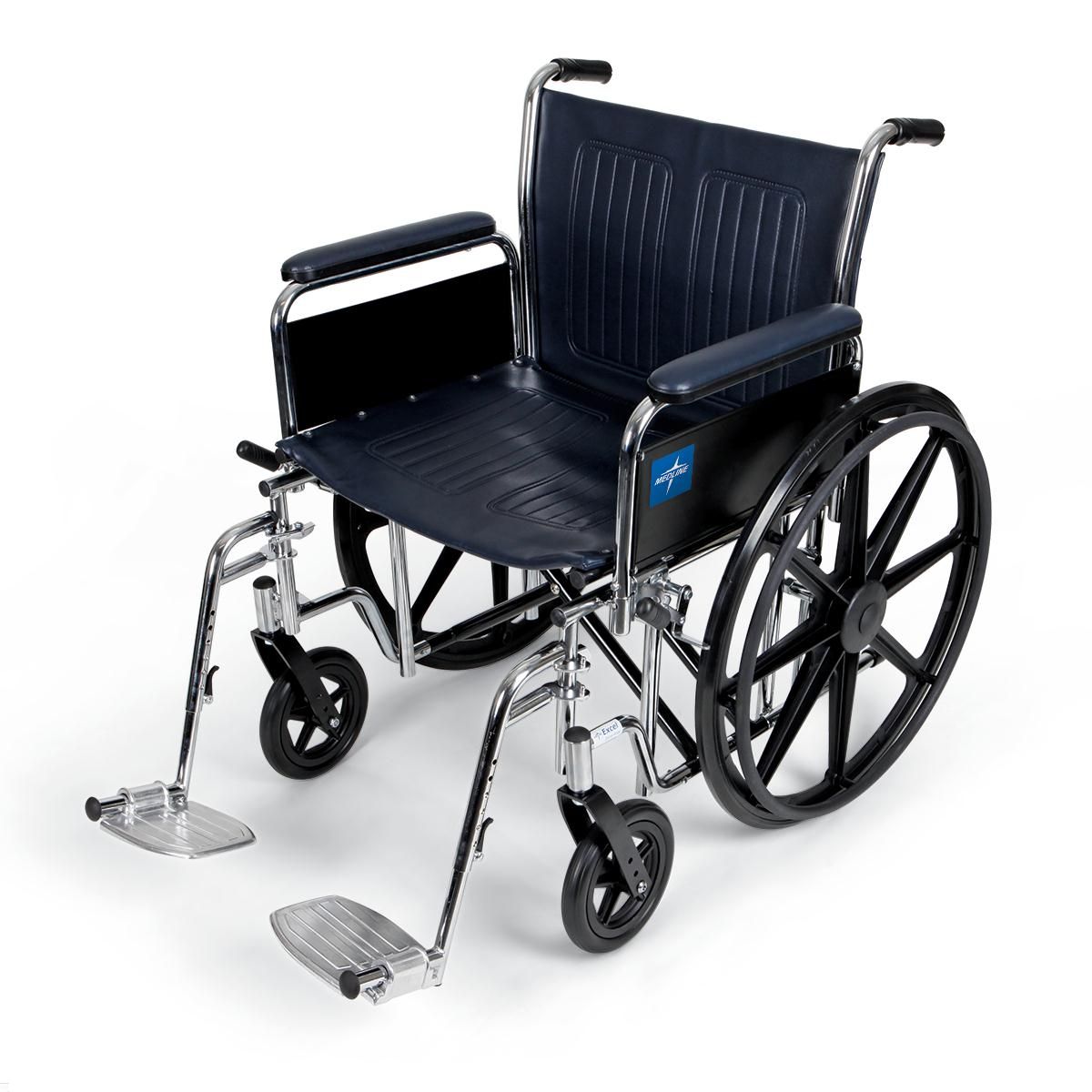 Medline Extra Wide Bariatric Wheelchair 500lb MDS806700FLA
