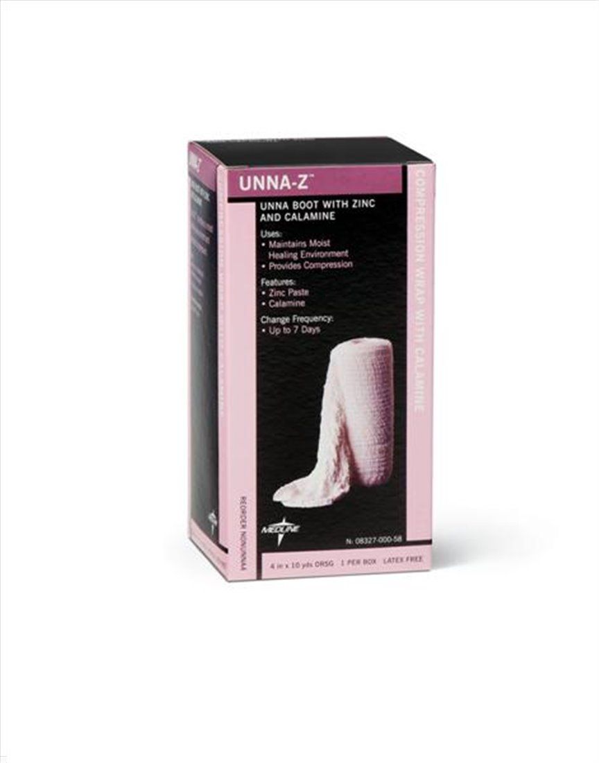 Medline Unna Z Calamine Boot Bandages NONUNNA3H