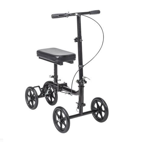 Steerable Folding Knee Walker Knee Scooter, Alternative to