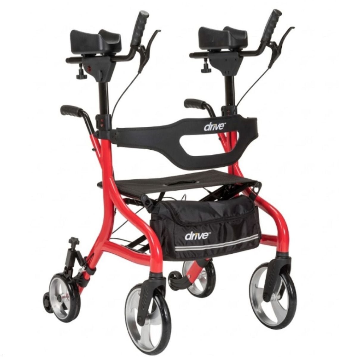 Red Nitro Neuro Upright Walker by Drive Medical, 102663RD