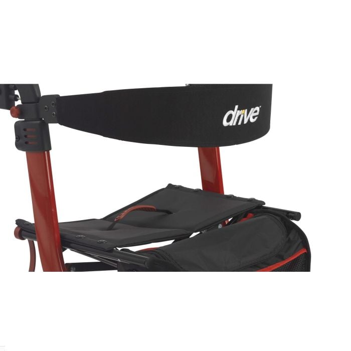 Backrest for Red and White Nitro Walker Rollator Drive Medical