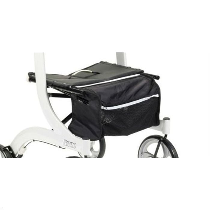 White Nitro Walker Rollator Tote Bag Drive Medical 1026633-WT